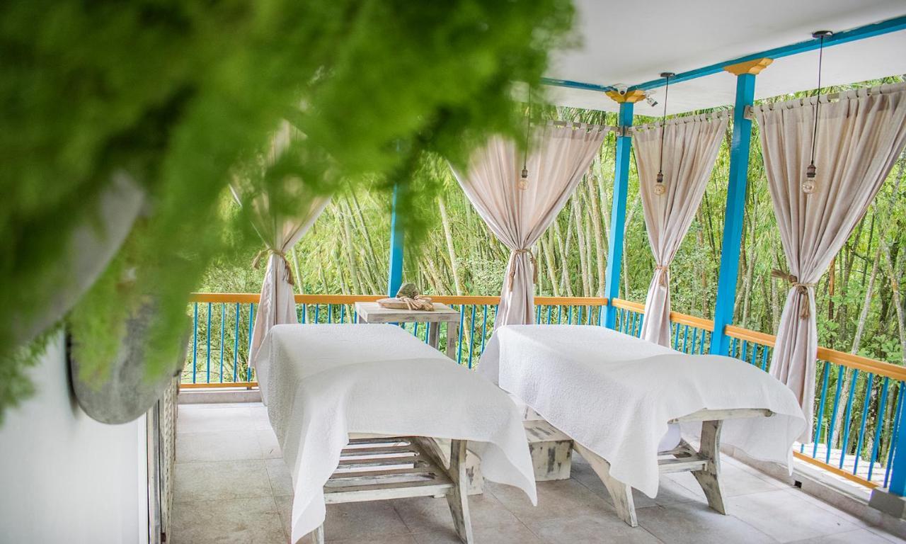 Hotel Hacienda Santa Clara Santa Rosa de Cabal Bagian luar foto
