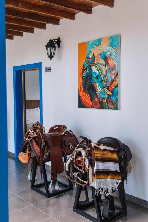 Hotel Hacienda Santa Clara Santa Rosa de Cabal Bagian luar foto