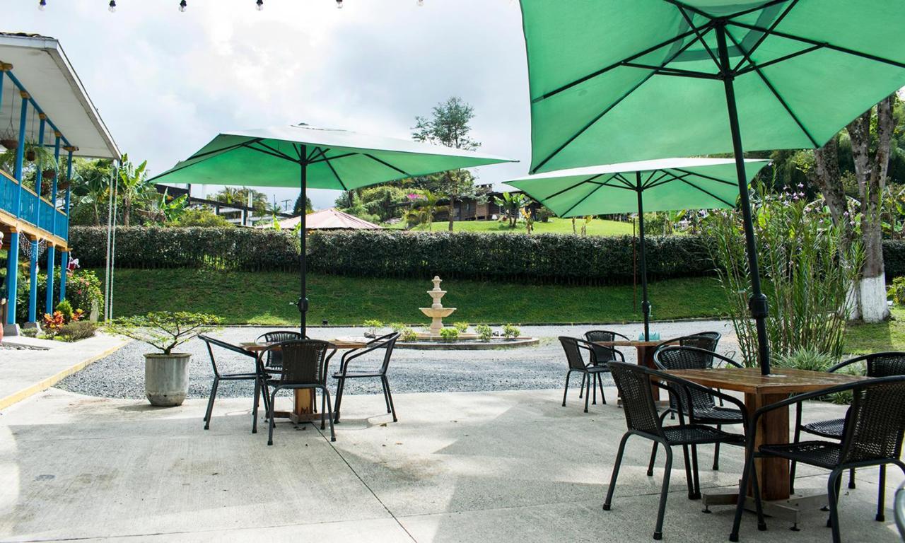 Hotel Hacienda Santa Clara Santa Rosa de Cabal Bagian luar foto