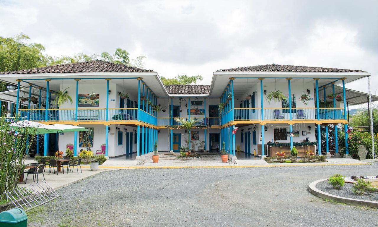 Hotel Hacienda Santa Clara Santa Rosa de Cabal Bagian luar foto