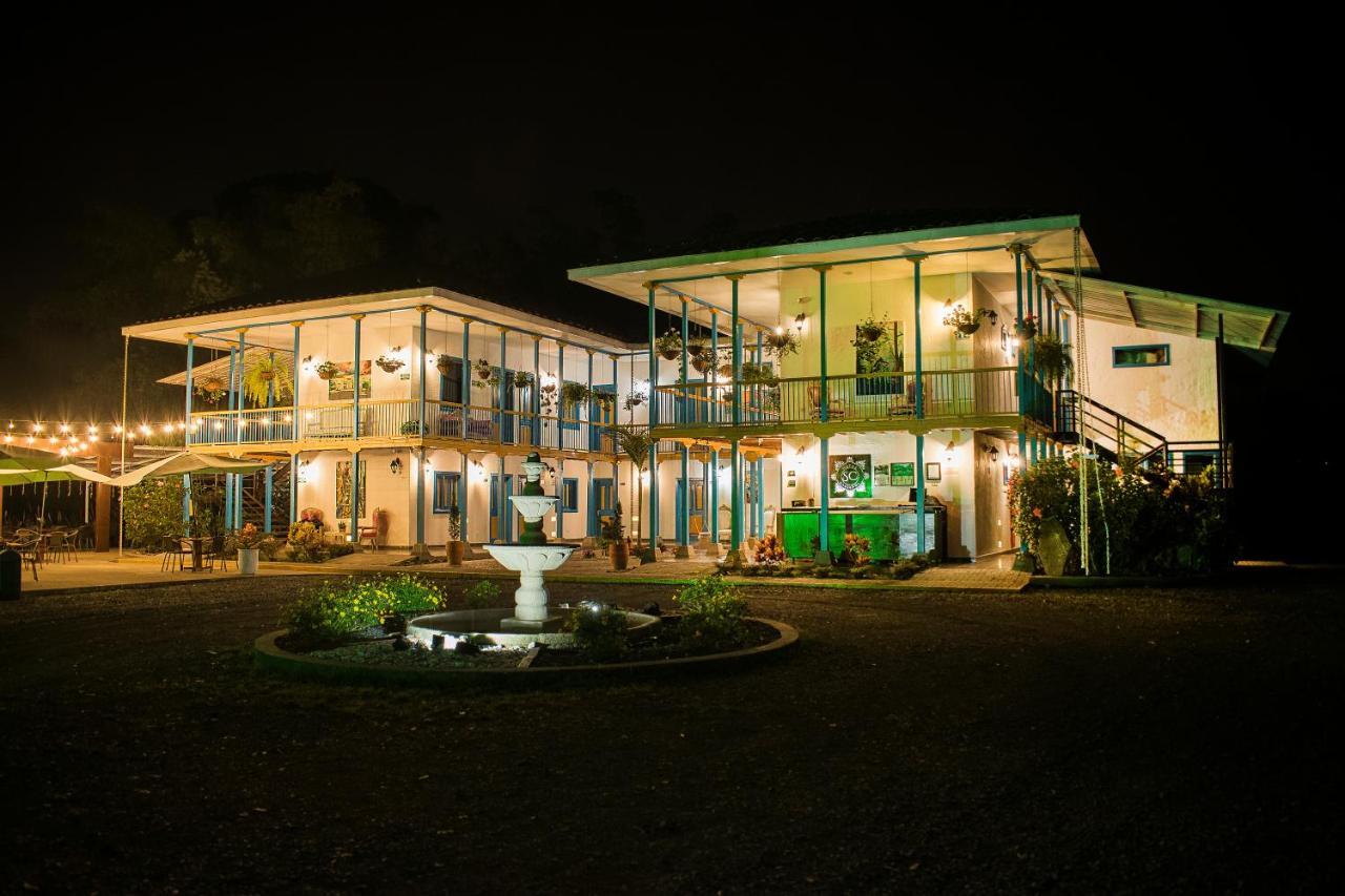 Hotel Hacienda Santa Clara Santa Rosa de Cabal Bagian luar foto