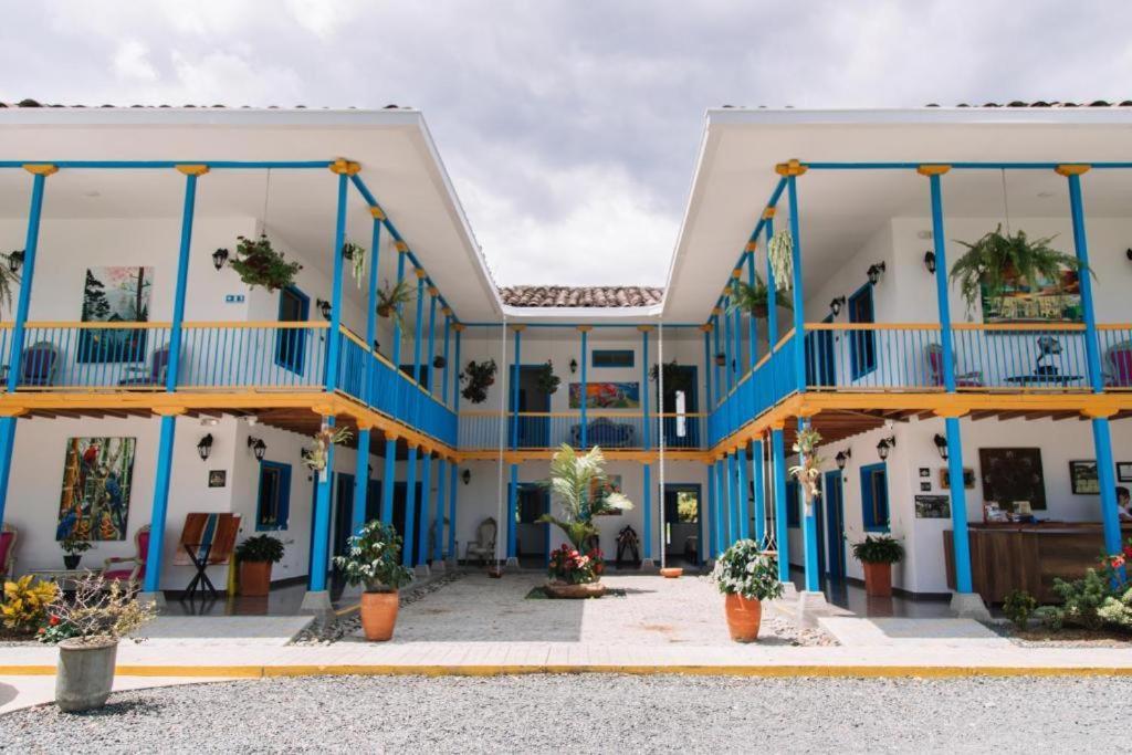 Hotel Hacienda Santa Clara Santa Rosa de Cabal Bagian luar foto