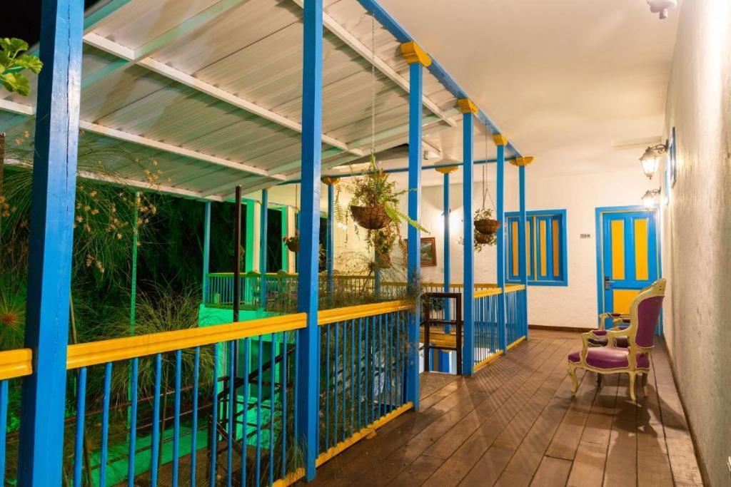 Hotel Hacienda Santa Clara Santa Rosa de Cabal Bagian luar foto