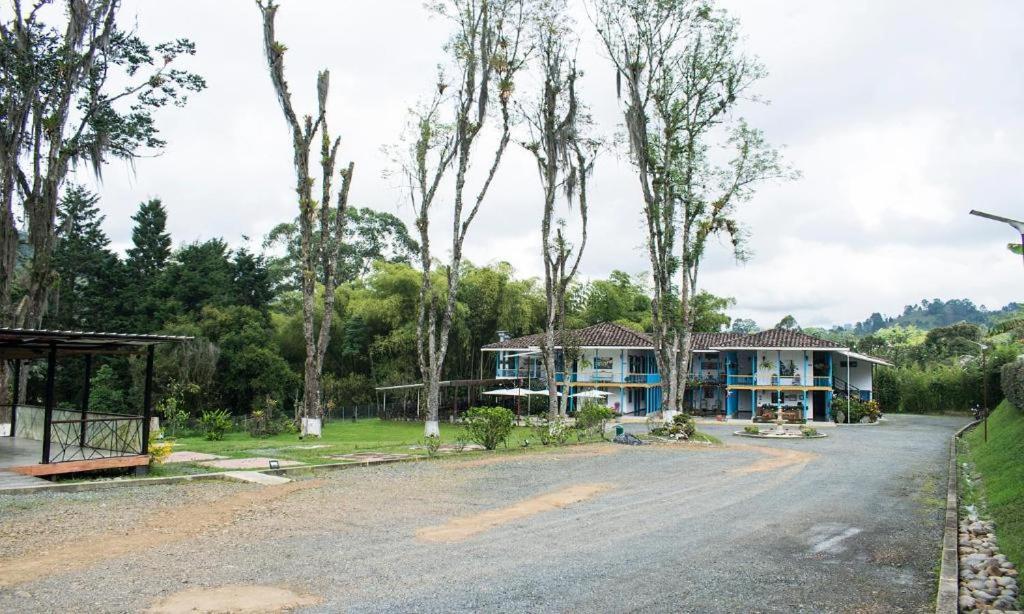 Hotel Hacienda Santa Clara Santa Rosa de Cabal Bagian luar foto