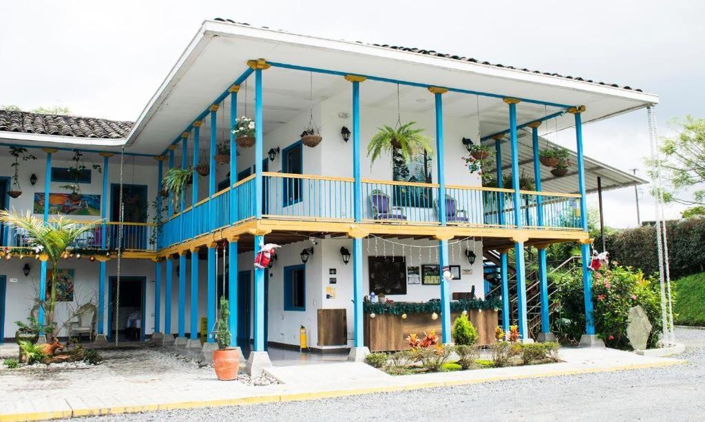 Hotel Hacienda Santa Clara Santa Rosa de Cabal Bagian luar foto